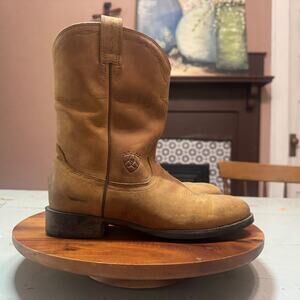 Ariat Heritage Roper Womens Size 6B Brown Western Boot